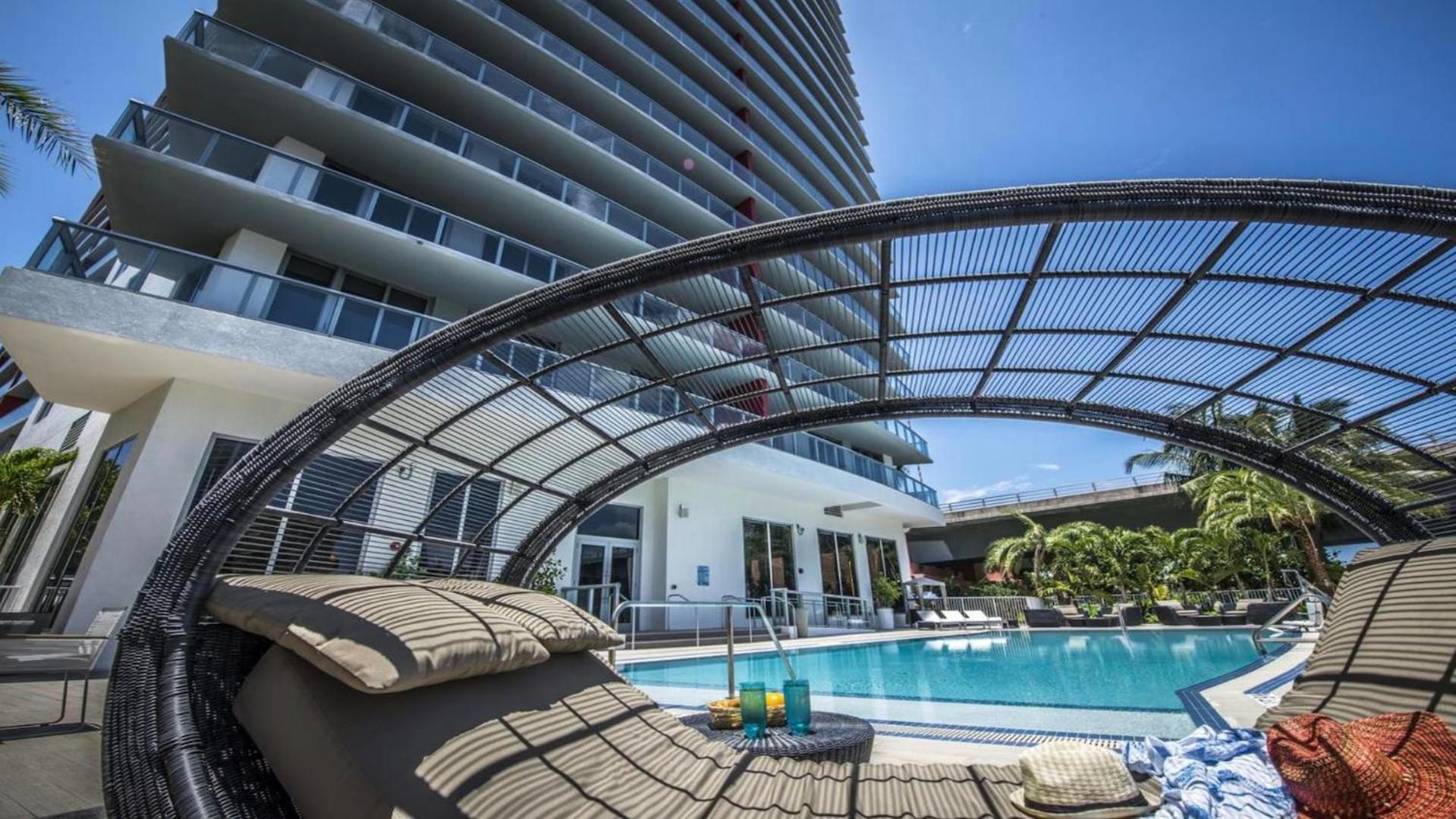 Resort Studio Balcony With Front Bay View Hallandale Beach Bagian luar foto