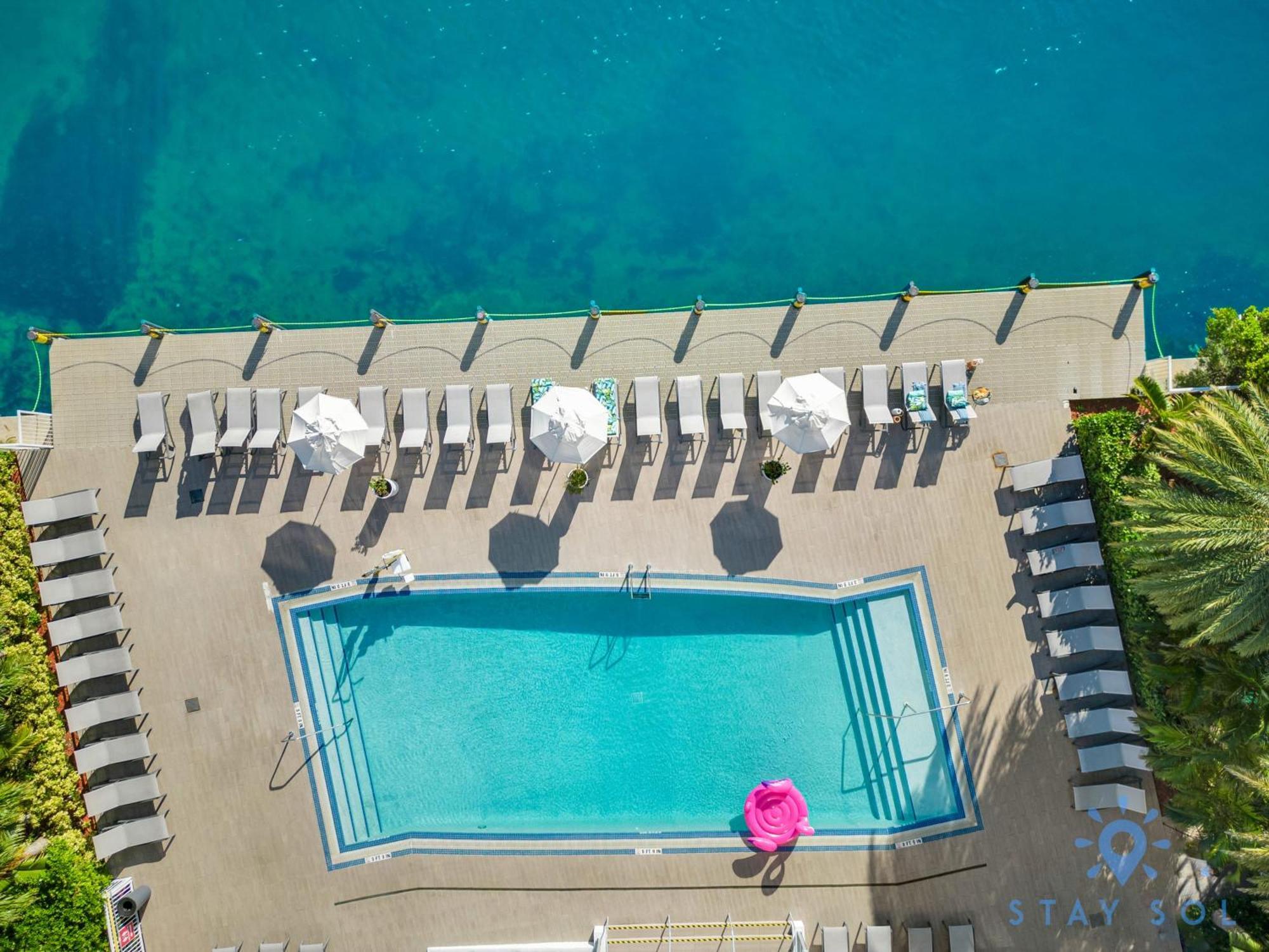 Resort Studio Balcony With Front Bay View Hallandale Beach Bagian luar foto